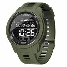 SMAEL 1pc SMAEL Waterproof Multi-Functional Outdoor Sports Military Shock-Resistant Watch For Men, Students & Youth