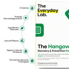The Everyday Lab The Hangover Recovery & Prevention Patch - 18 Parches Anti Resaca - Recuperación Rápida y Prevención - Beis - Ver 6
