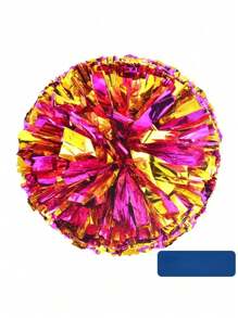 1Pc Cheerleading Colored Ball Colorful And Cute Handheld Cheerleading Ball Multifunctional Dance Handheld Flower Evening Performance Accessory - 28cm - View 4