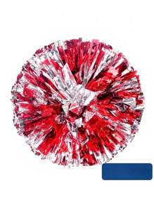 1Pc Cheerleading Colored Ball Colorful And Cute Handheld Cheerleading Ball Multifunctional Dance Handheld Flower Evening Performance Accessory - 28cm - View 3