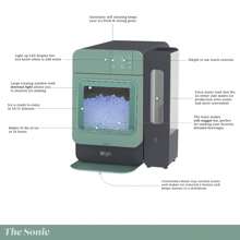 Orgo Products The Countertop Ice Maker, Nugget Ice Type, 33 LBS Of Ice, Blue - Army Green - View 8
