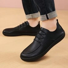 Men's Outdoor Solid Color Wide Toe Flat Board Shoes Casual Five Finger Shoes Low Top Comfortable Soft Casual Shoes
