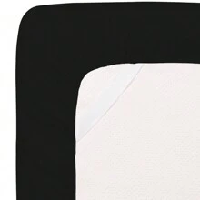 6-Piece Ultra Soft Cooling Bamboo Bed Sheet Set With Deep Pockets - 黑色 - 查看 4