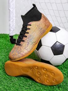 Zapatos de fútbol para hombres, Tacos profesionales de fútbol, Zapatos de fútbol interiores de alto para partido de cinco jugadores, Zapatos de entrenamiento