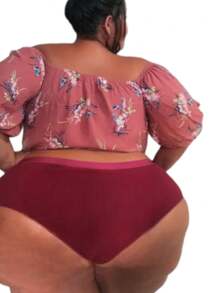 Plus Size Panties - 彩色 - 查看 7