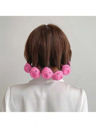 10pcs/Set Heatless Hair Curlers Suitable For All Hair Types - Heatless Hair Rollers For Styling And Curling ,Hair Styling Tools Hair Accessories