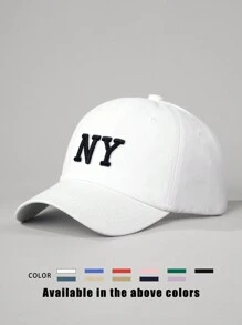 Mũ lưỡi trai thêu logo NY, có thể điều chỉnh, kiểu dáng thường ngày, thích hợp cho mùa xuân, mùa thu, du lịch, đi biển, phong cách Y2K dành cho giới trẻ, kỳ nghỉ, lễ hội. - mũ bóng chày - Xem 14
