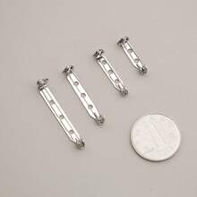 Juego de 10 alfileres de broche, alfileres de , alfileres de cuello, bases de flores, alfileres de solapa con broches para manualidades DIY y accesorios de joyería, accesorios para vestir, prendedor para ropa, bolso, regalo escolar