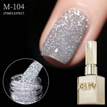 15ml碎钻万圣节圣诞美甲秋冬凝胶指甲油胶爆闪美拉德碎钻胶情人节情人美甲