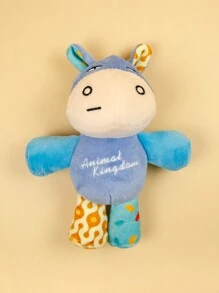 Dog Plush Toy- With Crinkle Paper & Squeaky Sound, Cute Animal Design, Dog Chew Toy For Small/Medium/Large Dogs - Multicolor - View 10