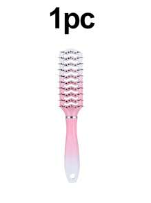 4 - Piece Set Including Square Air - Cushion Comb, Round Air - Cushion Comb, Curling Comb And Tail - Pointed Comb. It Is A Versatile Styling Comb Suitable For Hairdressing, Curling, Massaging. - Pink - View 13