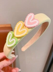 1pc/2pcs/5pcs Children Cute Macaron Color Elegant & Fresh Hair Hoop - Multicolor - View 6