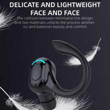 Cuffie senza fili F8, cuffie senza fili da appendere all'orecchio, cuffie stereo da corsa e sport, cuffiette senza fili con gancio per l'orecchio, cuffiette stereo senza fili da sport impermeabili