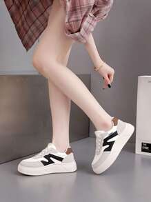 Zapatos casuales para mujer, nuevos lanzamientos, zapatos elegantes para mujer, guías de viaje para el día y la noche, zapatos cómodos para mujer, zapatos deportivos de moda - Negro - Ver 9