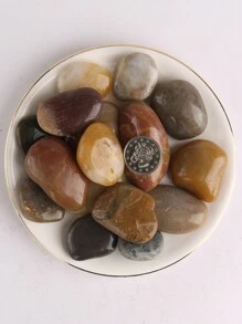 100/300/500/800/1000g0.4-0.6/1-2/2-3cm天然溪流石、混合颜色、装饰鹅卵石、微景观、水族馆、鱼缸、底部铺路、沙石花瓶、多肉盆栽、土壤填充和覆盖物