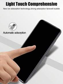 2 piezas Set compatible con la serie, película protectora de pantalla de privacidad de serigrafía, protección de la privacidad lateral de 28 grados, borde curvo de vidrio templado 3D, anti-rotura, compatiblecon Galaxy S21FE/Galaxy S23FE /Axy A54/Aaky A06/Xamy S25 Ultra, transparente, libre de burbujas, privacidad, huella antifibras, regalo para cumpleaños/Pascua/Día del Presidente/Navidad, teléfono protector de teléfono antip, protector, accesorios de pantallas - Negro - Ver 6