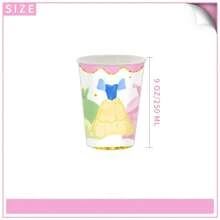 Princess Castle Birthday Party Supplies Plates And Napkins Set For 10 Guests Watercolor Pastel Rainbow Birthday Party Decorations Fairy Tale Party Tableware Plate, Fork, Napkins - 20241122-fM-princess Tableware - View 5