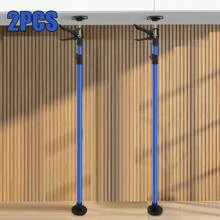 2PC Adjustable Drywall Plasterboard Builder Ceiling Easy Support Props 115-290cm - Blue - View 2