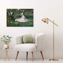 1 pieza de pintura de pared en lienzo con diseño de gato negro y loto enmarcado, impresiones de pintura al óleo de paisajes vívidos, arte vintage llamativo e imágenes de gatitos lindos, decoración del hogar adecuada para sala de estar, dormitorio u oficina, apartamento, decoración de pared de dormitorio