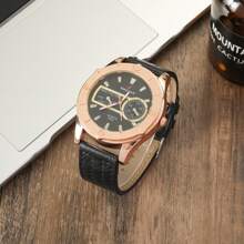 4pcs/Set Men's Gift Box Set - Glasses, Wallet, Pen, Watch Combination Set, Suitable For All Seasons, Father's Day & Holiday Gifts Valentine's Day Gift