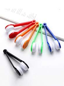 1 件装眼镜片清洁剂眼镜片清洁剂超细纤维清洁布用于擦拭眼镜超细纤维刷便携式磁性玻璃镜片清洁剂眼镜清洁配件眼镜清洁 - 彩色 - 查看 8