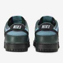 Nike Dunk Low Retro SE Vintage Green Denim Turquoise Anthracite Black FZ3052-300 Men's Fashion Sneaker New - 綠色和黑色 - 查看 5