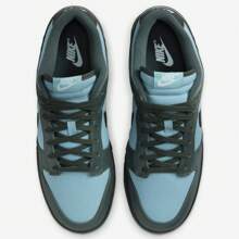 Nike Dunk Low Retro SE Vintage Green Denim Turquoise Anthracite Black FZ3052-300 Men's Fashion Sneaker New - 綠色和黑色 - 查看 4