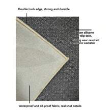 A Floor Mat For The Entrance Door And Bathroom Door, With A Pattern Of White And Yellow Letters And Rugby Balls. It Can Also Be Placed Under Outdoor Chairs. It Is An Anti-Slip, Wear-Resistant And Machine-Washable Carpet. Home Decor Floor Mats Carpets