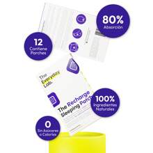 The Everyday Lab The Recharge Sleeping Patch - 12 Parches para Sueño Reparador y Descanso Profundo - Solución Natural - Beis - Ver 5