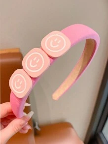 1pc/2pcs/5pcs Children Cute Macaron Color Elegant & Fresh Hair Hoop - Multicolor - View 13