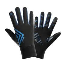 冬季保暖手套男女防水骑行加绒防风防寒骑车开车防滑触屏家居装饰多用途防护手套 - 均碼 - 查看 3