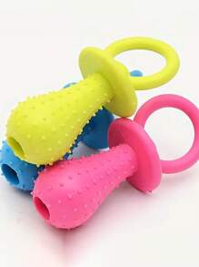 Mini Bite Resistant Dog Pacifier,Bell Shape TPR Material Pacifier,Pet Dog Puppy Molar Chew Outdoor Training Dog Pacifier,Toy Dog Pacifier Big Small Dogs Pet Products - Multicolor - View 8