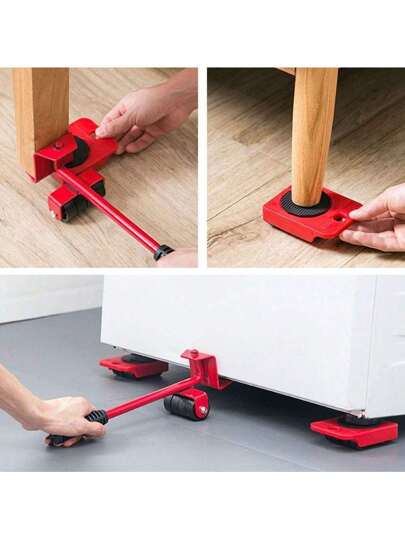 Set Furniture Heavy Object Mover, Lifter Easy To Move Slider Mobile Tool, Maximum Load Weight 160Lbs, Appliance Moving Lifting System, Tool Hardware view 2
