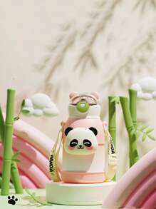 Custom New Fashionable Portable Children's Insulated Cup Cartoon Thermal Bottle Student Strap 316 Stainless Steel Straw Water Bottle,Multi-Functional,Ornamental,Letter,Solid Color,Exquisite,Colorful,Cute,Adorable,Casual,Custom,Personalised,Unique,Customized,Baby Gifts,Ideal Gifts For Him,Ideal Gifts For Her,Son,Daughter