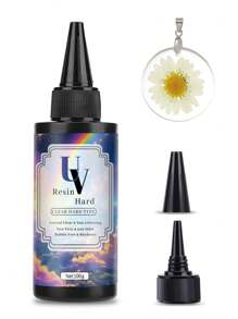 100g-500gUV Resin Glue Transparent Epoxy Resin UV Glue Ultraviolet Curing Quick Drying Adhesive UV Lamp DIY Resin Jewelry Making Supplies