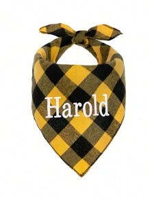 1PC spersonalizowana chustka dla psa haftowana nazwa niestandardowa chusta na szyję szalik dla psa trójkątne śliniaki chustka akcesoria do kostiumów dla zwierząt domowych dla małych średnich dużych psów kotów zwierząt domowych prezent urodzinowy