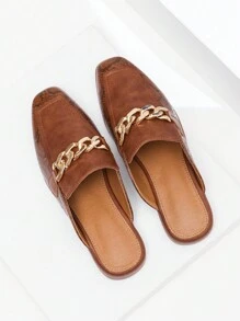 Vintage British Style Slip-On Loafers For Women, Comfortable Soft Leather Round Toe Flats
