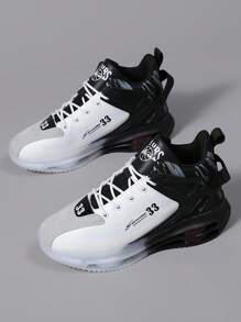 Men's Sports Shoes, New KPU Leather Sneakers, Casual Trainers For Students And Athletes, Suitable For All Seasons, Non-Slip, Shock-Absorbing, High-Quality Basketball Shoes For Teenagers And Students