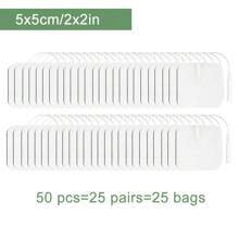 各种尺寸电极垫 2mm 针连接器替换凝胶垫 高品质 EMS 按摩贴片 适用于 TENS 装置 无纺布肌肉刺激器 最优价格 - 彩色 - 查看 31