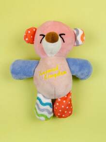 Dog Plush Toy- With Crinkle Paper & Squeaky Sound, Cute Animal Design, Dog Chew Toy For Small/Medium/Large Dogs - Multicolor - View 13