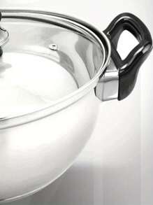 2pcs Black Pot Side Handles - Pressure Cooker, Steamer, Sauce Pot, Ear Replacement, Single Hole, Short Side Handle - Kitchen Cookware Accessories, Pot Accessories (Friendly Reminder: Please Confirm The Size Before Purchasing To Ensure It Fits)