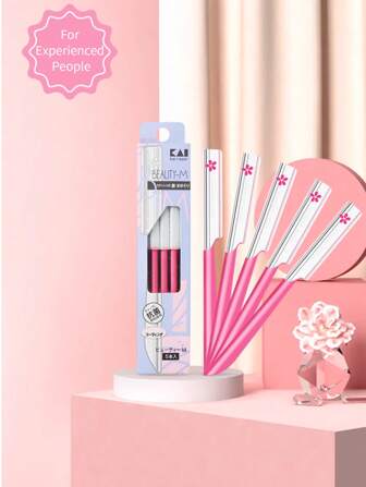 KAI Compact And Exquisite Beipin Professional Eyebrow Trimmer, Sharp Blade For Smooth And Clean Grooming,Makeup,Cheap,Room Decor,Vanity,Travel,Bedroom,Makeup Accessories,Eyebrow Razor