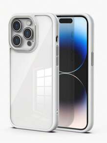 KICK-POP Twardy PC Back Shockproof Nie żółknący pokrowiec kompatybilny z iPhone 11/IPhone 12/IPhone 13/IPhone 14/IPhone 15