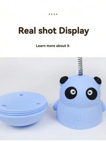 Pet Interactive Puzzle Toy - Wobble Feeder Ball & Feather Teaser Combo, 2-In-1 Entertainment & Enrichment For Cats - Multicolor - View 5