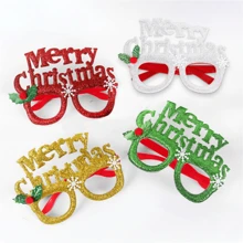 1/3/4/6 PCS Christmas Decorations, Christmas Glasses, Party Decorations, Christmas Products, Snowman Deer Antler Eyeglass Frames