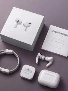 Fone de Ouvido Airp PRO 3 Sem Fio Com Cancelamento De Ruído Bluetooth 5.0 para iOS e Android  TOP