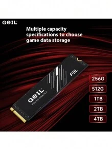 GEIL Ổ cứng SSD 1TB M.2 PCIE3.0 NVME, Ổ cứng thể rắn tốc độ cao 3200MB/giây dành cho máy tính để bàn và máy tính xách tay - P3L - Xem 7