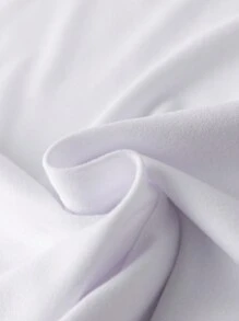 斋月字母印花女士休闲牛奶丝短袖上衣夏季