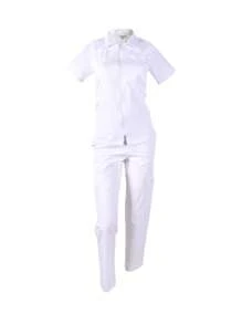 SOULMATE Lucas White Lady's Surgical Pajamas - 白色 - 查看 2