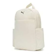 Puma 大容量运动背包，学生书包，情侣休闲背包 - 雪白色 藍色 - 查看 2